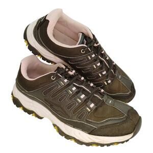 Avia Women's Black & Pink Memory Foam Tennis Shoes - Size: 10